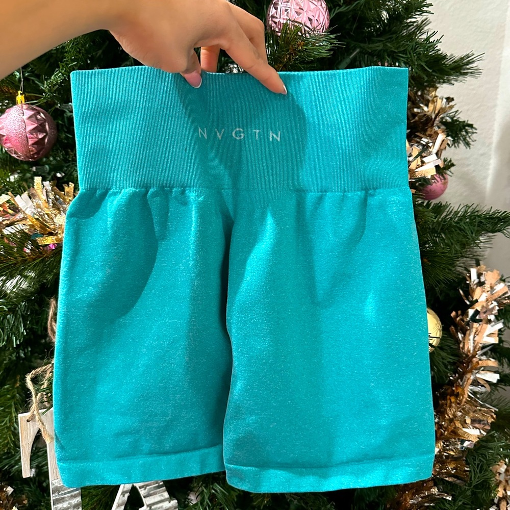 NVGTN SHORTS: Small. Blue.